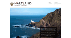 Desktop Screenshot of hartlandshipping.com
